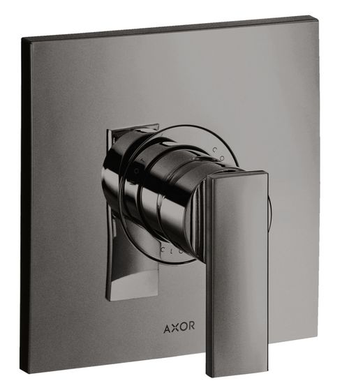 AXOR-HG-AXOR-Citterio-Einhebel-Brausemischer-Unterputz-mit-Hebelgriff-Polished-Black-Chrome-39655330 gallery number 1